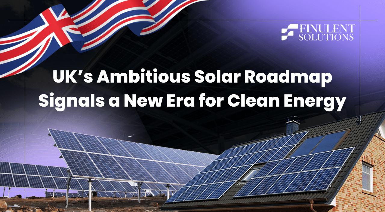 AI generated image of solar panels on a UK House